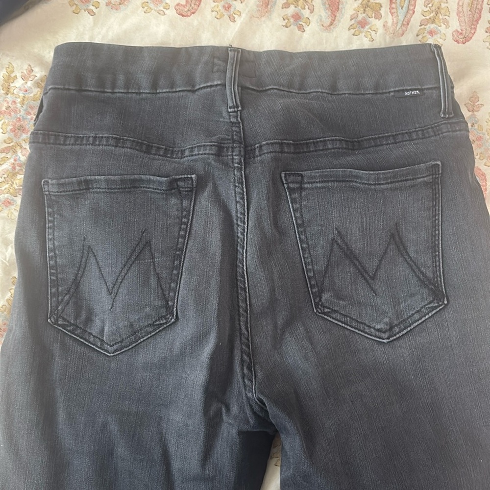 Black mother jeans